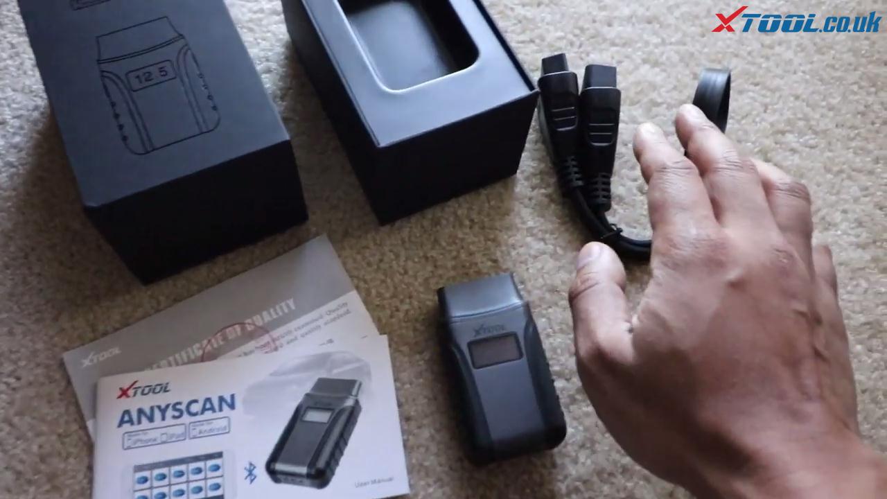 XTOOL Anyscan A30 Code Reader Mercedes-Benz C250 Quick Scan