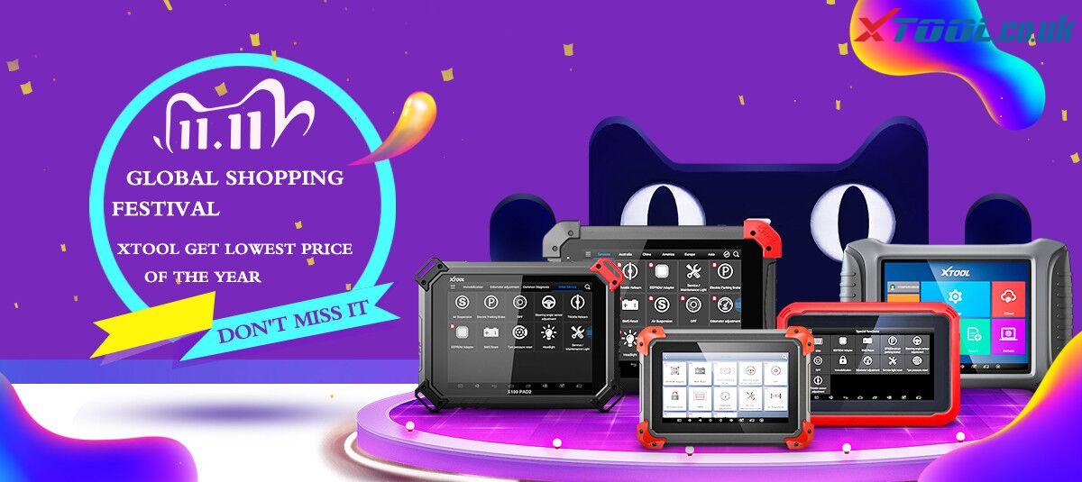 XTOOL Professional Products “11.11” Global Shopping Festival