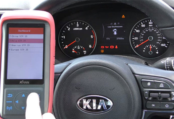 X100 Pro2 Kia Mileage Correction Car List 2