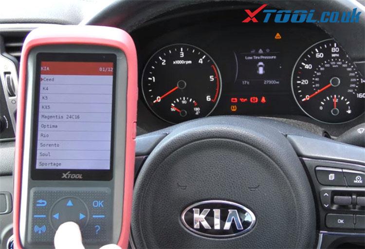 X100 Pro2 Kia Mileage Correction Car List 4