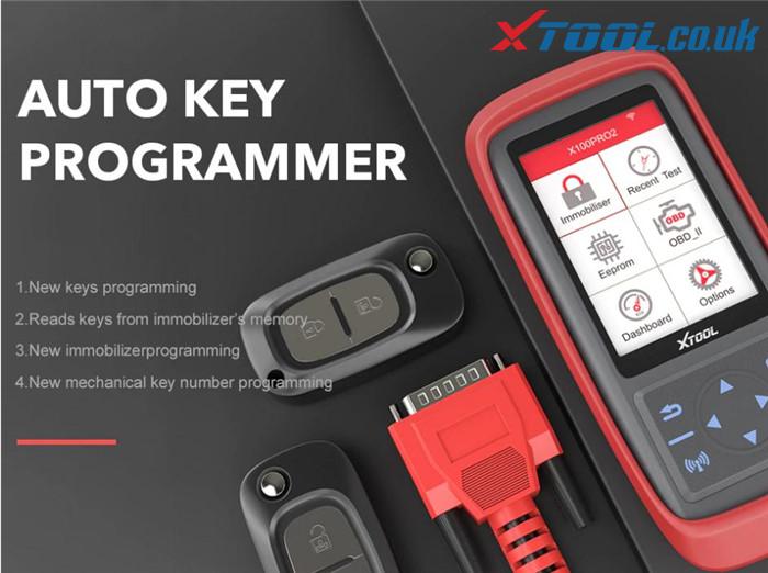 Xtool X100 Pro2 Citroen Key Program Guide 1