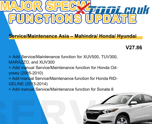 Xtool Sepcial Functions Update