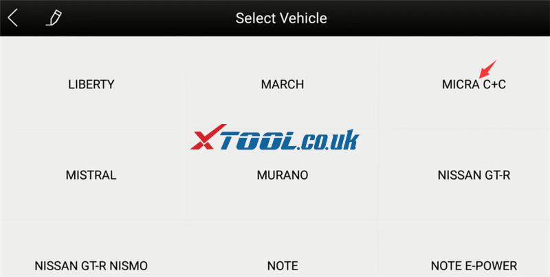 Xtool A30 Test 2007 Nissan Micra C+c 4