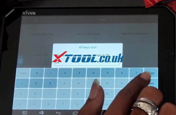 Suzuki Omni 2017 ALL Keys Lost Xtool X100 Pad2 15