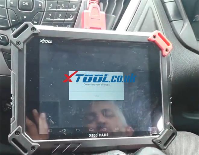 X100 Pad2 Pro Program Ford Transit Custom 2014 7