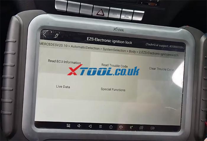 Xtool A80 Pro Test Eis 2013 Benz C220 W204 2
