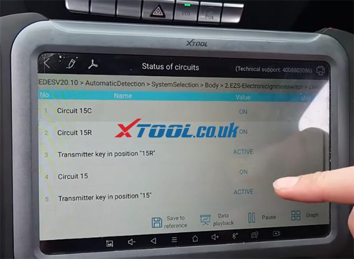Xtool A80 Pro Test Eis 2013 Benz C220 W204 5