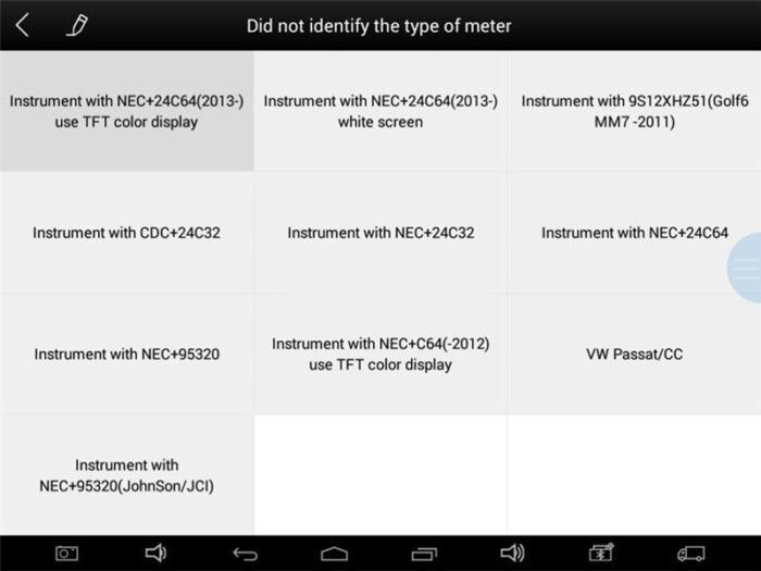 Xtool Tablet Vw Sharan 2012 A1 Learn Key 3
