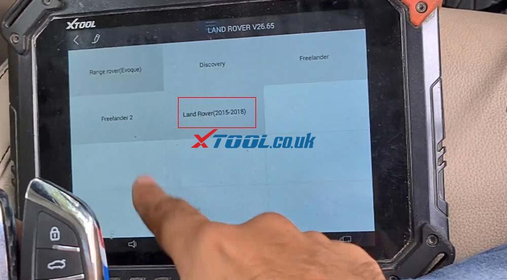 Xtool X100 Pad2 Program New Jaguar Landrover 2014 Smart Key 13