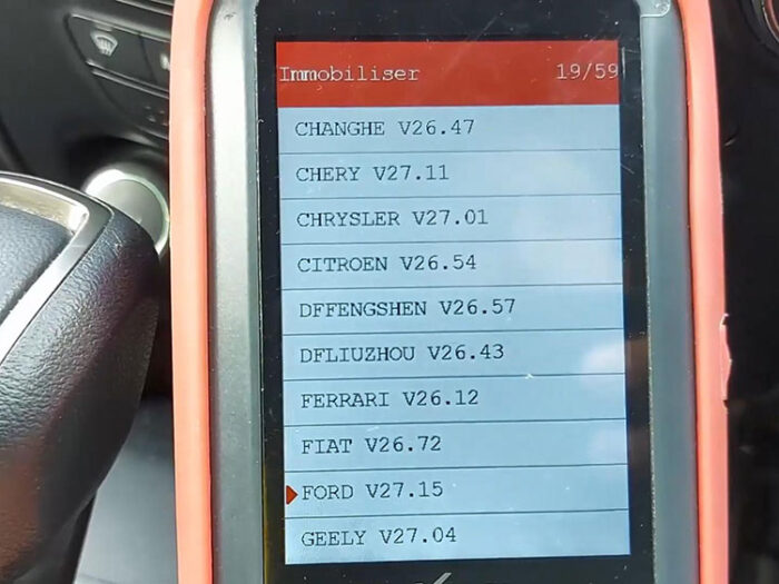 Xtool X100 Pro2 2019 Ford Ranger Explorer Keyless Spare Key 03