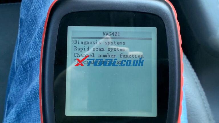 Xtool V401 Disable Seat Belt Alarm 04 XtoolSupport