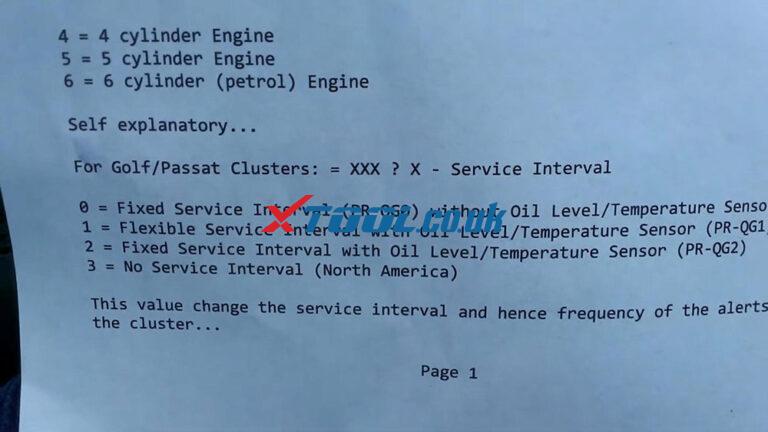 Xtool V401 Disable Seat Belt Alarm 10 XtoolSupport